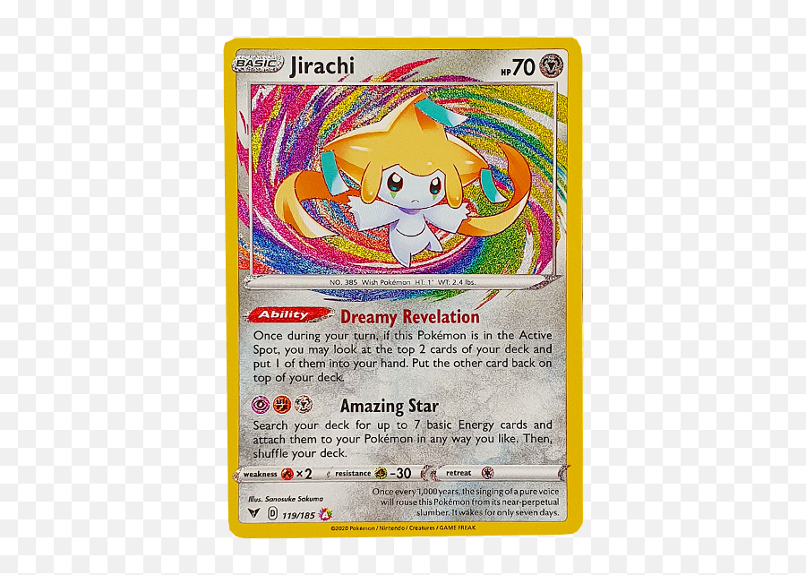 Collectable Card Games Collectables - Fictional Character Png,Jirachi Icon