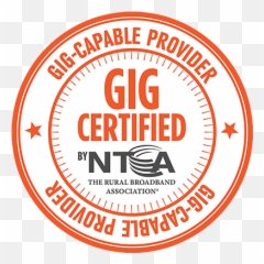 Gig Icon - Internet Certified Full Size PNG Download Ntca