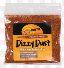 Dizzy Dust All - Purpose BBQ Seasoning Bbq png