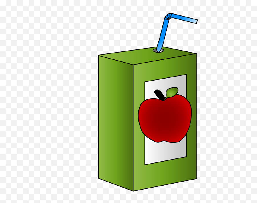 Apple Juice Png Files Clipart - Cartoon Apple Juice Box,Juice Box Png