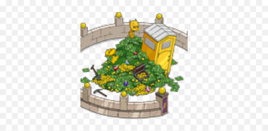 Money Mountain The Simpsons Tapped Out Wiki Fandom - Tapped Out How Much Is The Money Mountain Png,Money Pile Icon