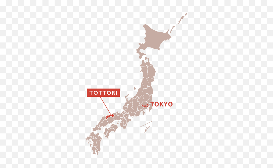 Tottori - Japan Map Black Png,Sand Dunes Png