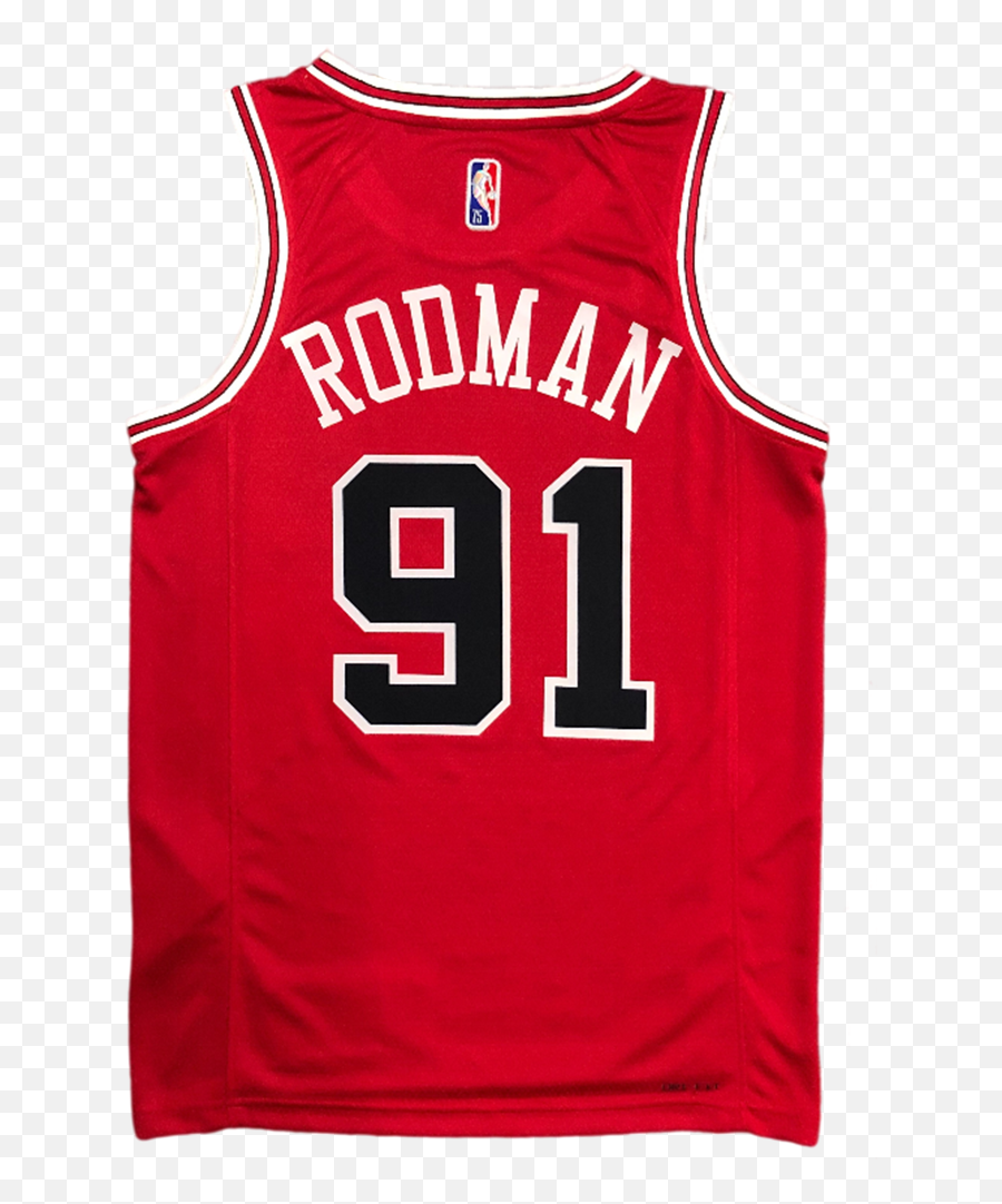 Nba Swingman Jersey Dennis Rodman 91 Chicago Bulls Icon Edition 2021 - Sleeveless Png,Icon Sportswear
