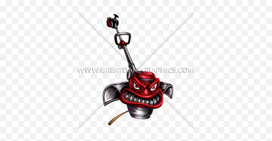 Angry Weed Eater Production Ready Artwork For T - Shirt Printing Clip Art Weed Wipper Png,Weed Transparent Background