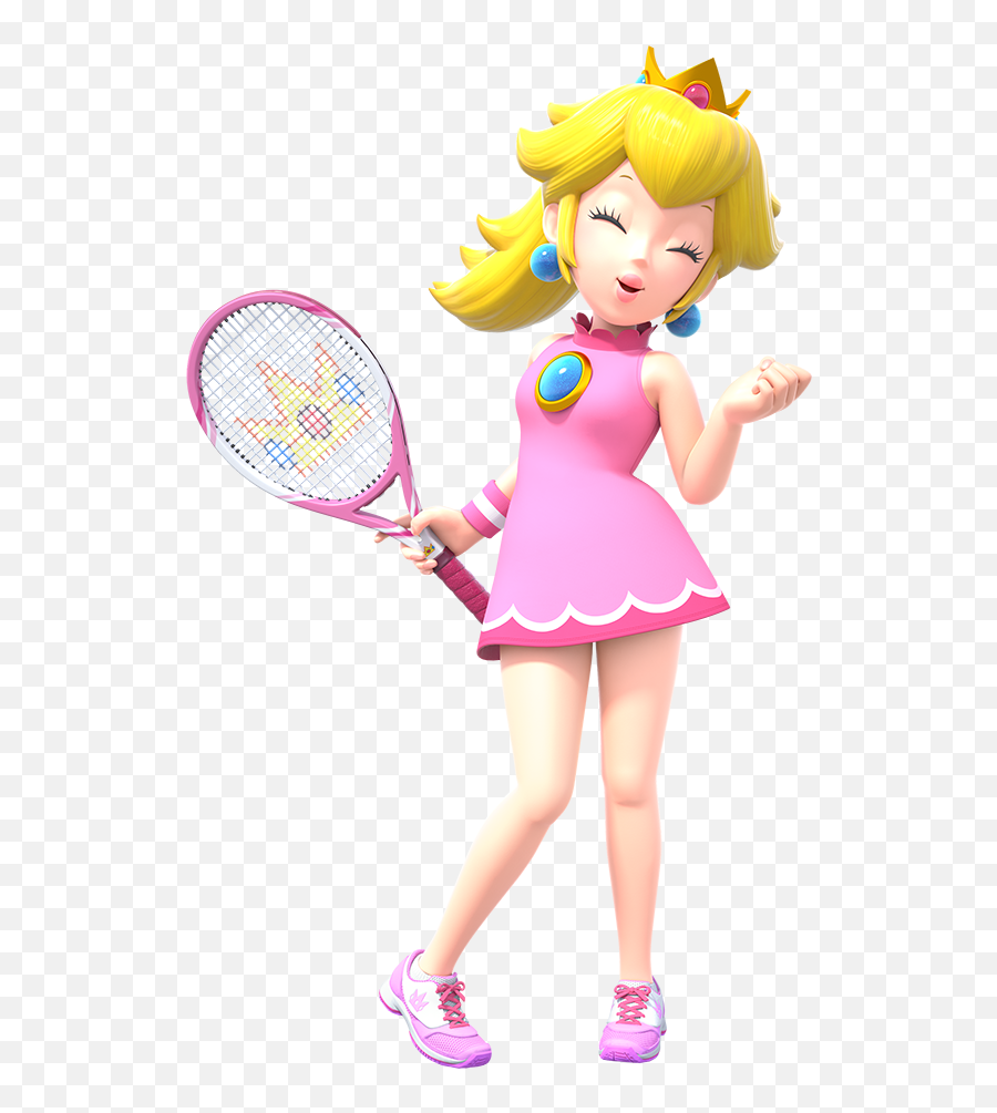 Mario Tennis Aces Png Transparent Mart - Mario Tennis Peach,Tennis Racquet Png