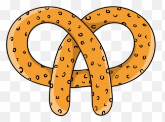 Transparent Png Svg Vector File - Cartoon Pretzel Background