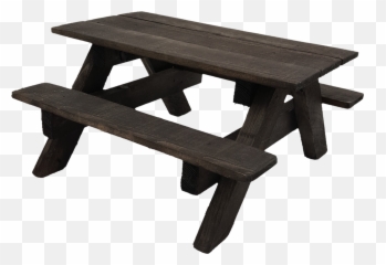Afternoon Tea Wooden Picnic Bench Cake Stand Custom Menu Holders - Picnic Table Png,Picnic Table Png