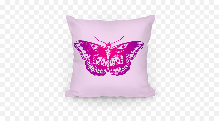 Purple Butterfly Throw Pillow Lookhuman - Harry Styles Tattoos Drawing Png,Purple Butterfly Png