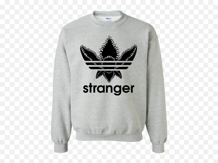 Stranger Things Demogorgon Adidas Shirt Hoodie - Sudadera Adidas Stranger Things Png,Adidas Logo 2018