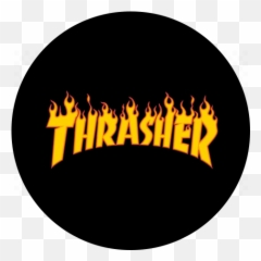 Get La Flame Thrasher Travis Scott Hoodie Custom Design - Logo Black png