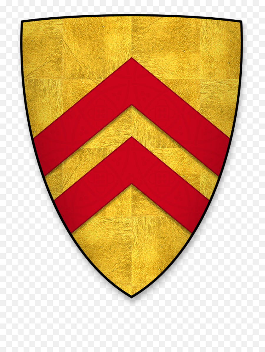 Filecoat Of Arms John Fitzrobert Lord Warkworth - De Clare Coat Of Arms Png,Castle Png