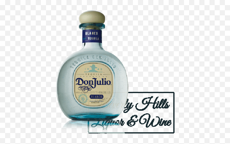 Download Hd Don Julio Tequila Blanco - Don Julio Tequila Png,Tequila Bottle Png