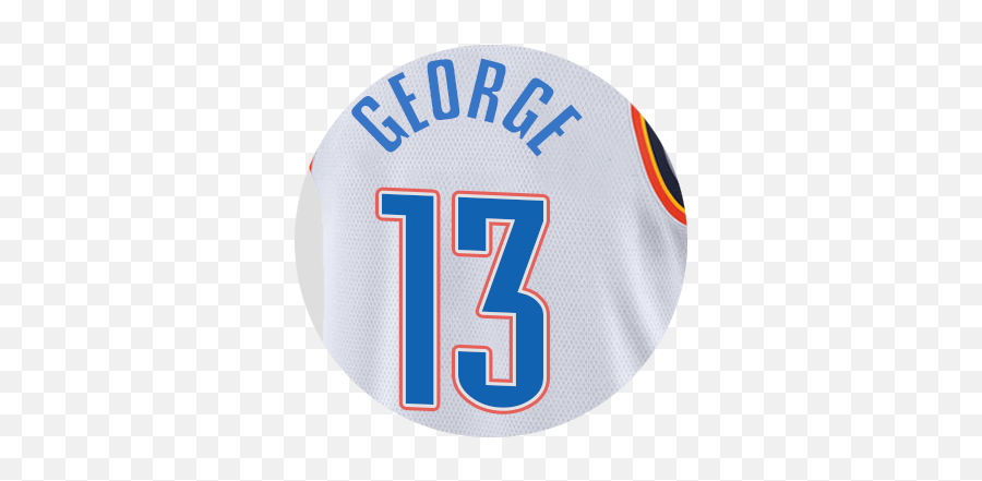 Download Oklahoma City Thunder Paul - Sports Jersey Png,Okc Thunder Png