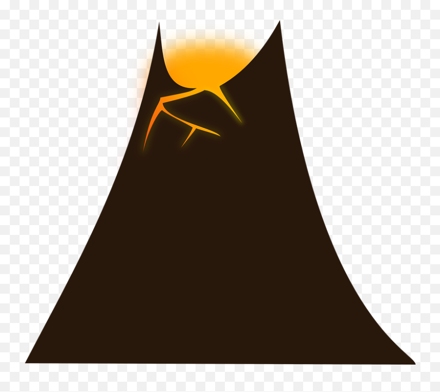 Volcano Png - Vulkaan Png,Mountain Clipart Transparent Background