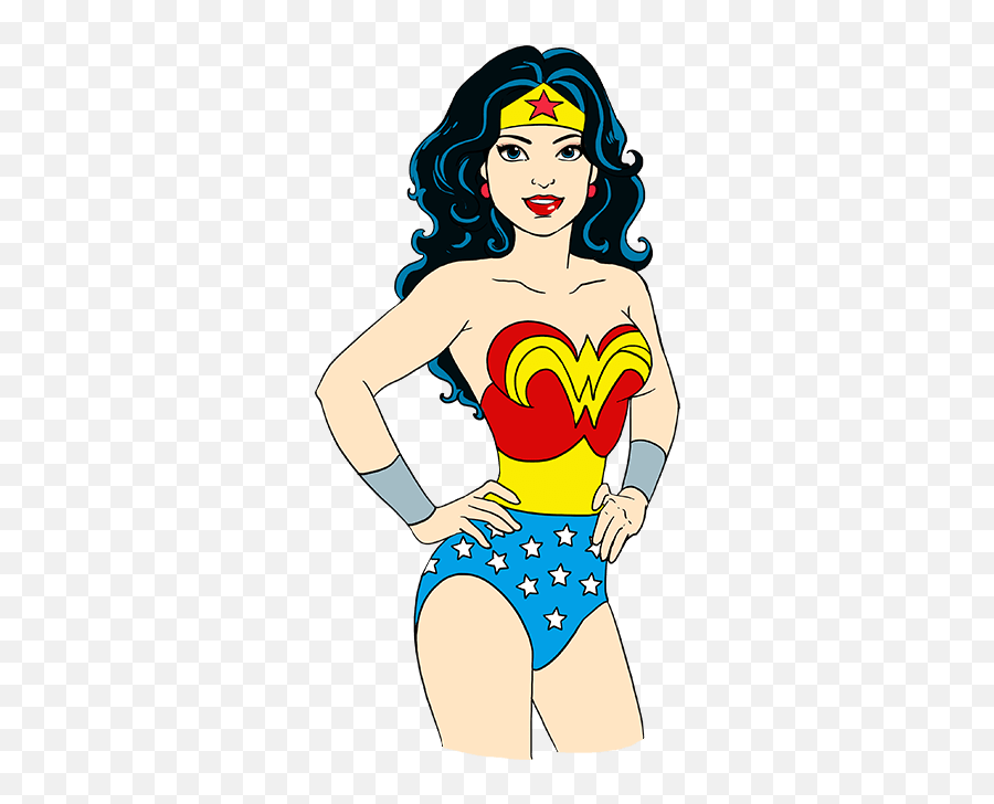 How To Draw Wonder Woman - Really Easy Drawing Tutorial Easy How To Draw Wonder Woman Png,Wonder Woman Png