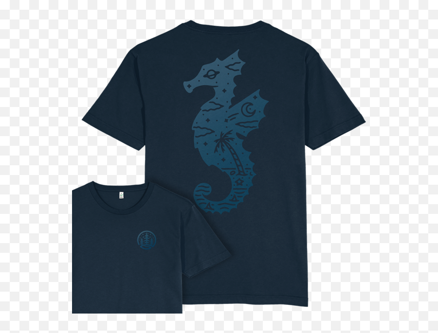 Seahorse T - Shirt Back Print U2013 High Hope Clothing Northern Seahorse Png,Seahorse Png