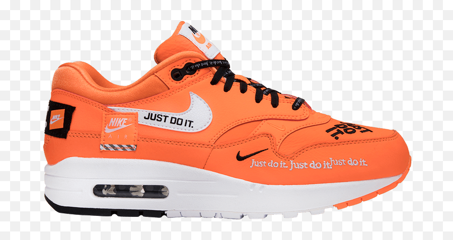 Wmns Air Max 1 Lx Just Do It - Nike Orange Air Max 1 Men Png,Nike Just Do It Png