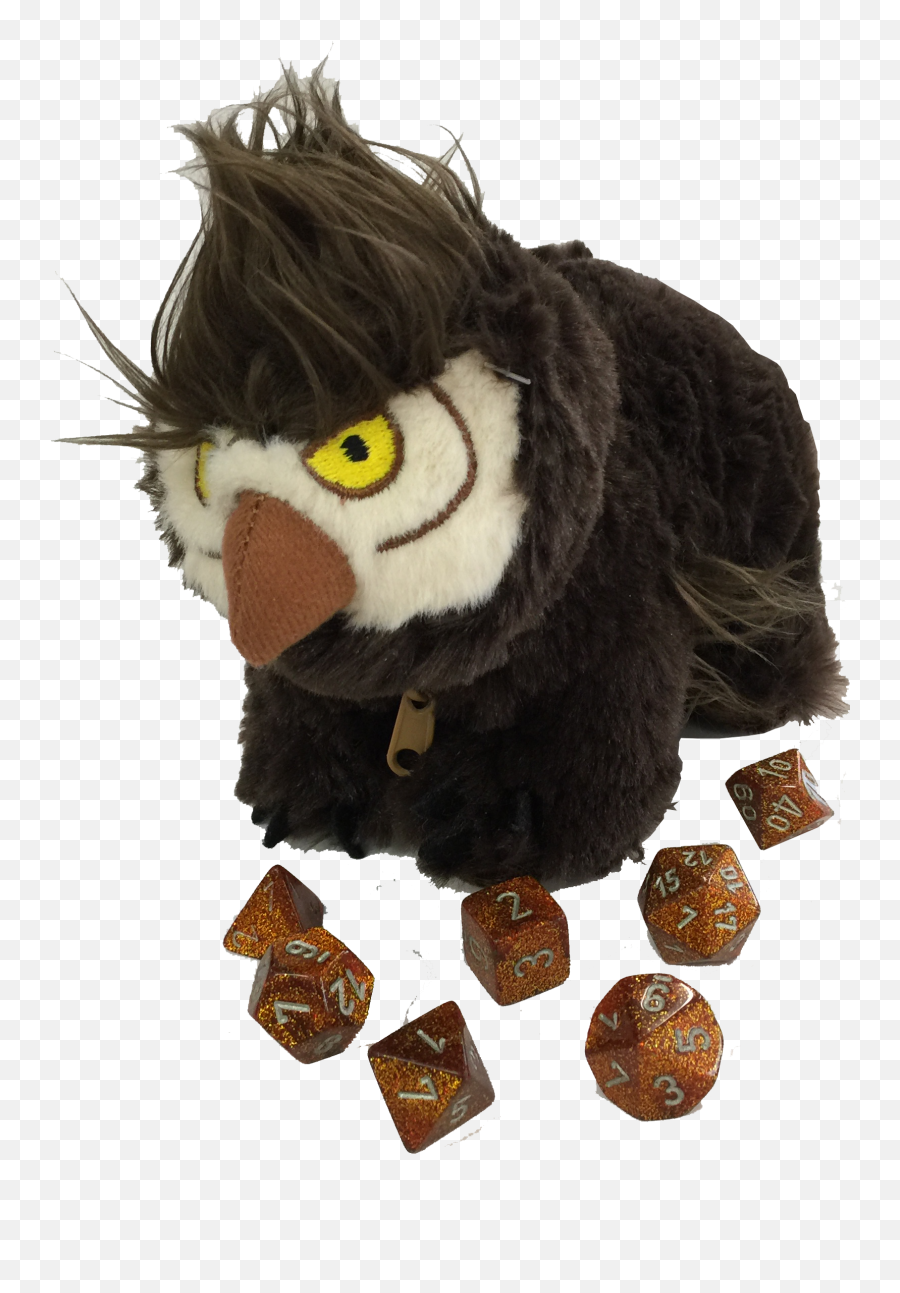 Download Hd Up Du0026d Dice Cozy Owlbear - Owlbear Pouch Cockatiel Png,Dnd Dice Png