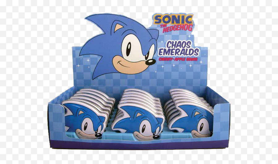 Sonic The Hedgehog Chaos Emeralds Tin - Candy Sonic The Hedgehog Chaos Emeralds Png,Chaos Emerald Png