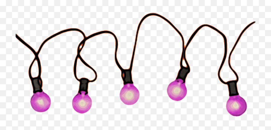 Download Pink Christmas Lights By Jeanicebartzen27 - Light Transparent Christmas Lights Pink Png,Pink Light Png