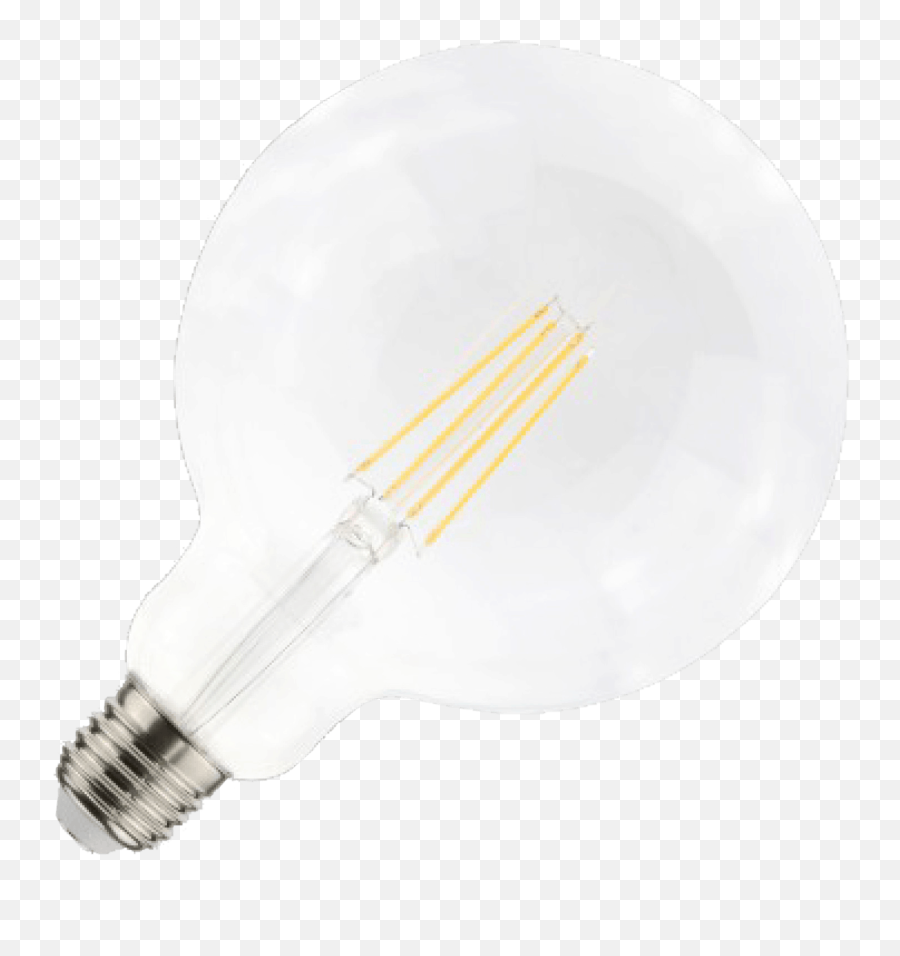 Led Bulb Globe Shape For Cardboard - Incandescent Light Bulb Png,Light Bulb Transparent