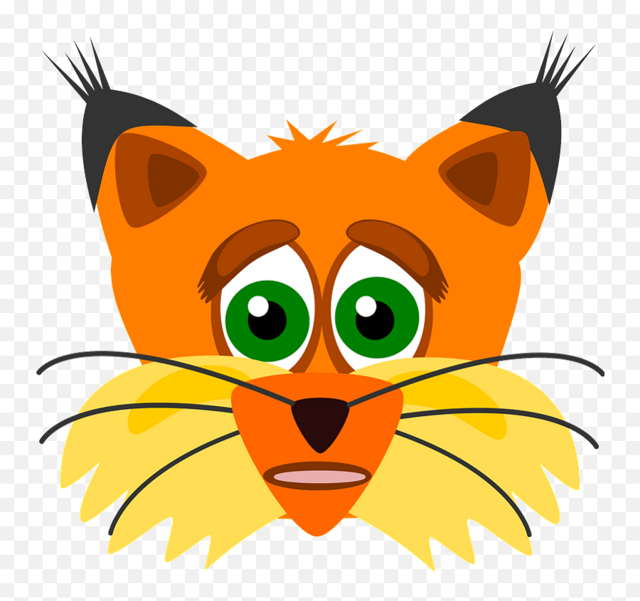 Lynx Face Clipart - Lynx Clipart Png,Lynx Png