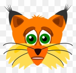 Lynx Face Clipart - Lynx Clipart Png,Lynx Png