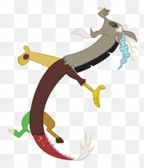My Little Pony Discord Happy - Mlp Rear Vector png
