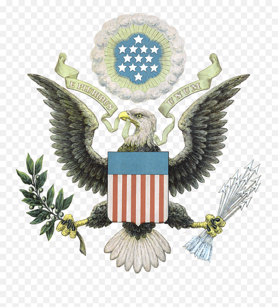 Coat Of Arms The United States - United States Federal Government Logo Png,United States Png