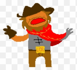 Pixilart - Lazy Mccree At 3am By Onionbracelets Cartoon Png,Mccree Png
