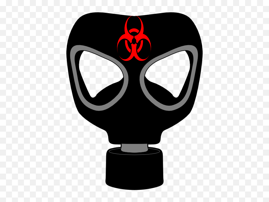 Biohazard Symbol Clipart Free Download - Gas Mask Skull Png,Radiation Symbol Png