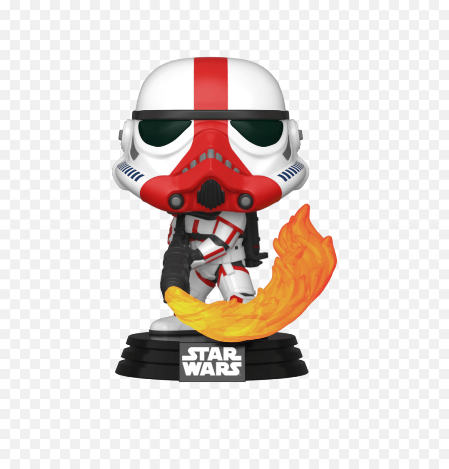Star Wars The Mandalorian - Incinerator Stormtrooper Pop Vinyl Figure Incinerator Trooper Funko Pop Png,Storm Trooper Png