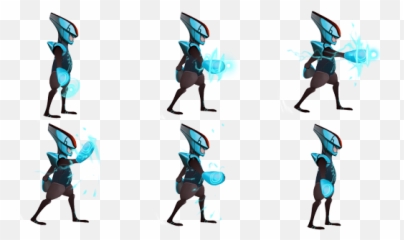 One Percent Talent Blob Game Character Sprite Sheet 2 - Png