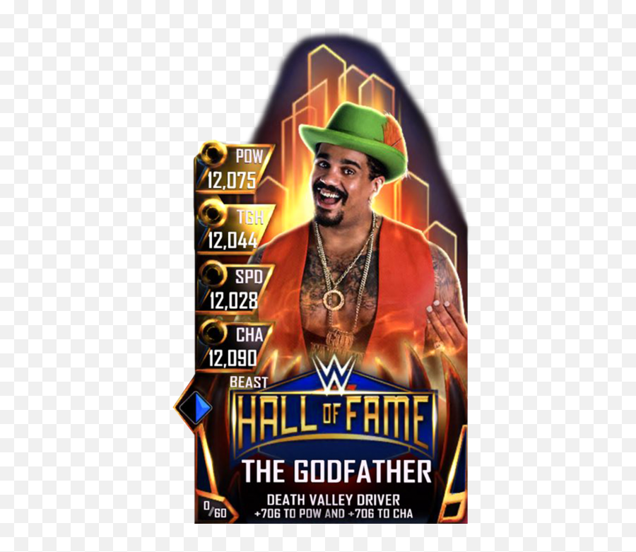 The Godfather - Wwe Supercard Season 4 Debut Wwe Wwe Hall Of Fame Png,Godfather Png