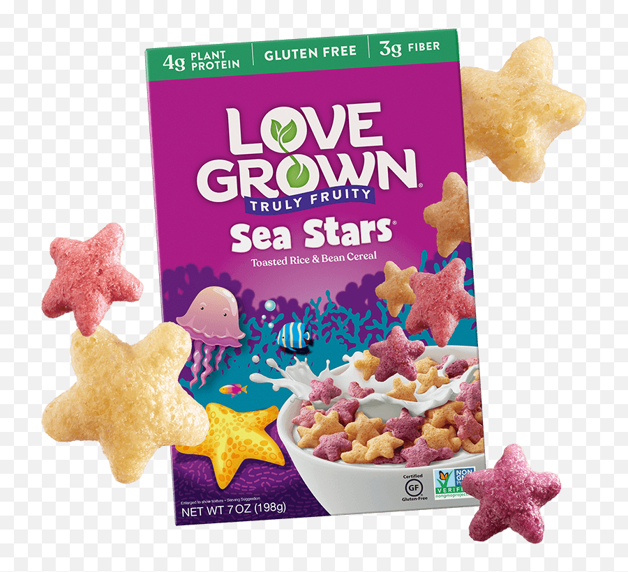 Love Grown Home - Sea Stars Cereal Png,Cereal Png