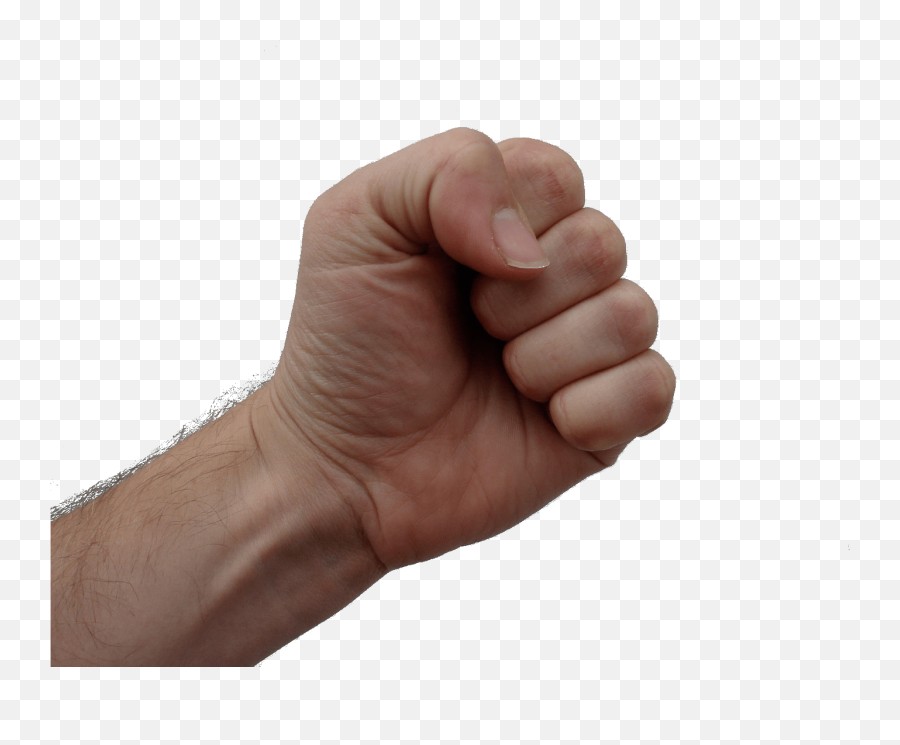 Clenched Human Fist - Punch Png,Hand Grabbing Png