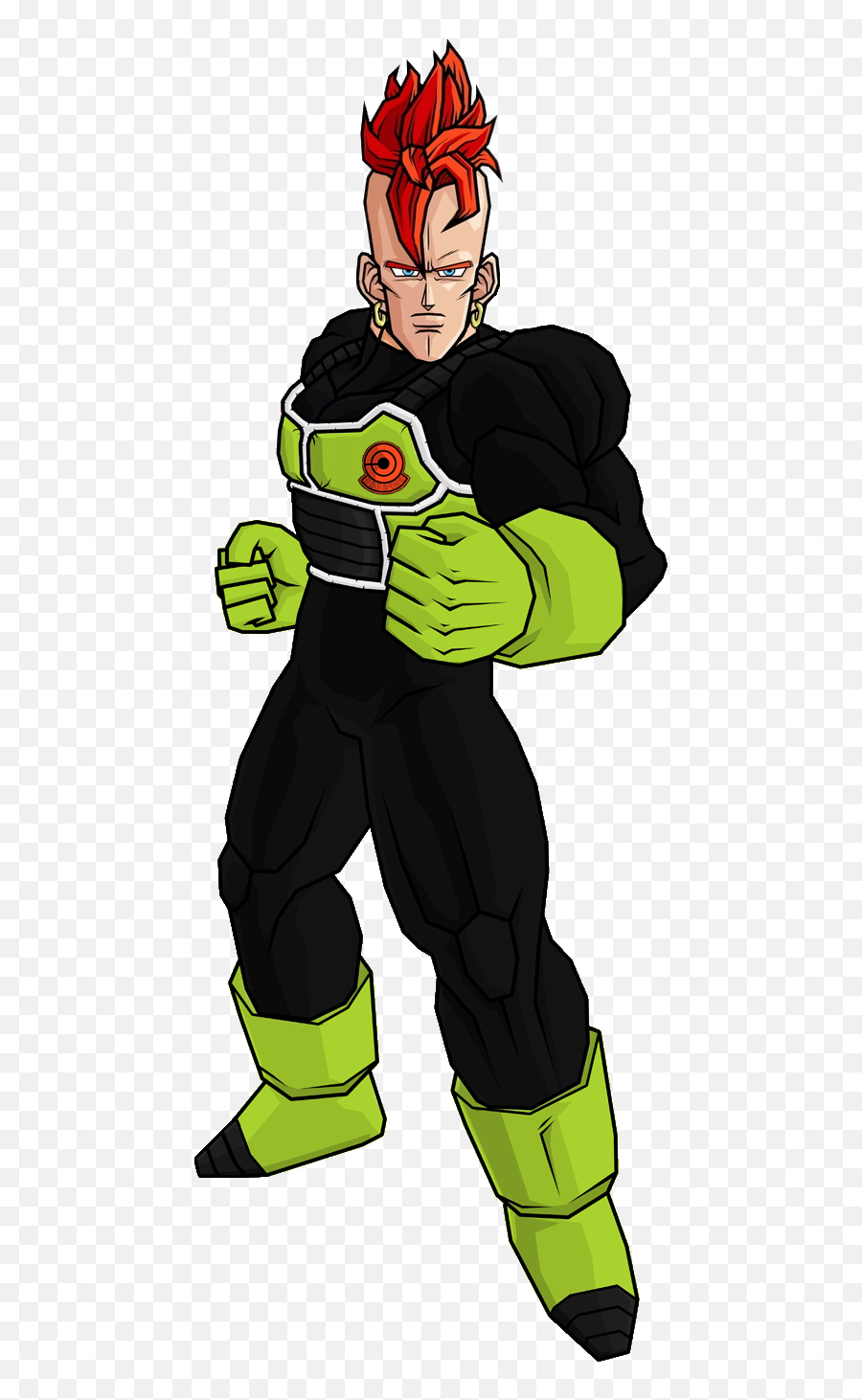 Download Android 17 Dragon Ball Wiki - Android 17 In Saiyan Armor Png,Android 17 Png