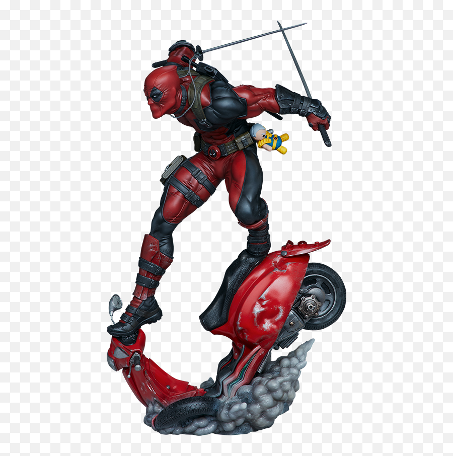 Deadpool Premium Figure - Deadpool Statue Png,Deadpool Transparent