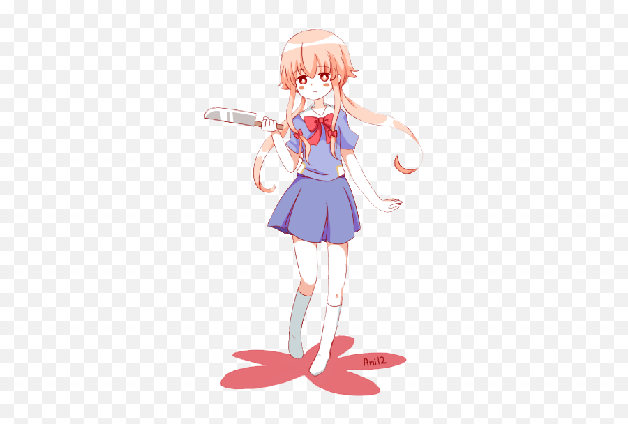 Mirai Nikki Tumblr - Cartoon Png,Yuno Gasai Png