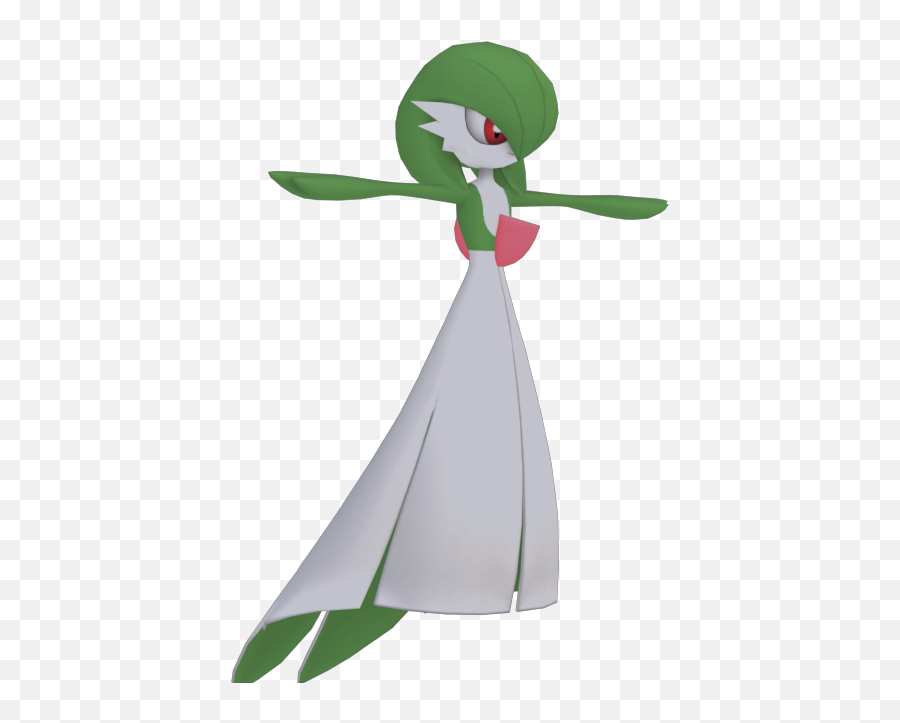 Wii U - Super Smash Bros For Wii U Gardevoir The Models Gardevoir Model Png,Gardevoir Png