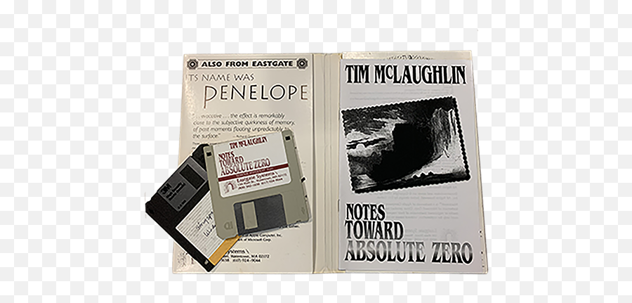 Photos Of Tim Mclaughlinu0027s Notes Toward Absolute Zero - Floppy Disk Png,Floppy Disk Png