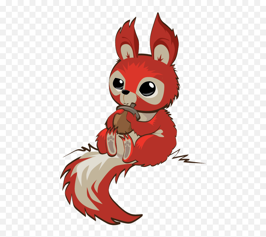 Dad - Cartoonsquirrel Character Drawing Downloadable Art Cartoon Picture Of Red Squirrel Png,Squirrel Png