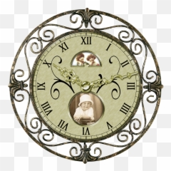 Victorian Clock Drawing Free Download - Clock Face Template Png,Clock Clipart Transparent