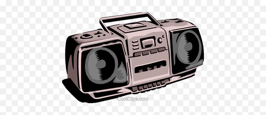Portable Stereo Royalty Free Vector - Portable Stereo Clipart Png,Stereo Png