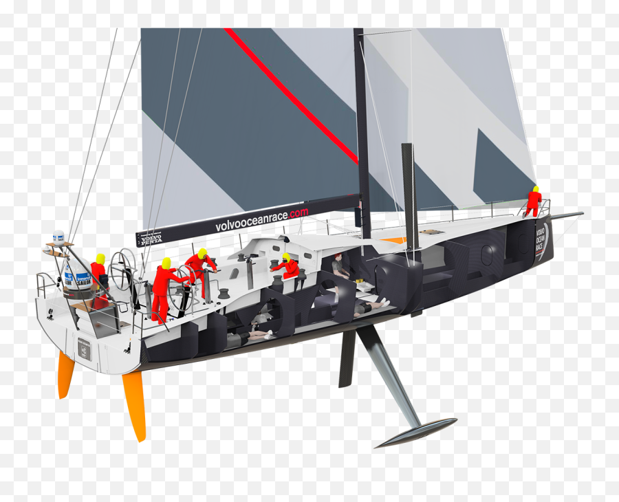 Marine Electronics Onboard Volvo Ocean Race Boats Bu0026g - Volvo Ocean Race 65 Png,Boats Png