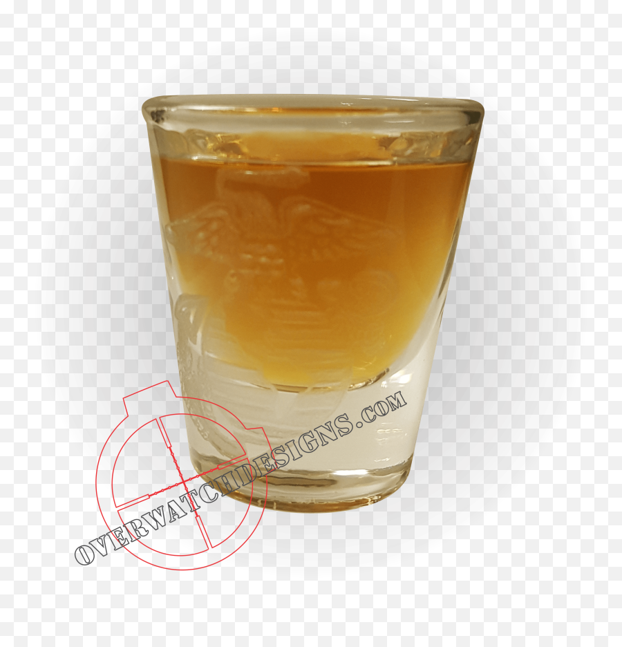 Hnad Engraved Ega Shot Glass - Glass Full Size Png Barware,Shot Glass Png