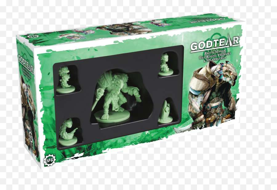 Godtear - Raithu0027marid The Rising Tsunami Miniature Game Godtear Raith Marid The Rising Tsunami Splashlings Exp Png,Army Men Png