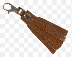 Leather Tassel Key Ring Transparent Png - Leather Tassel Png,Tassel Png
