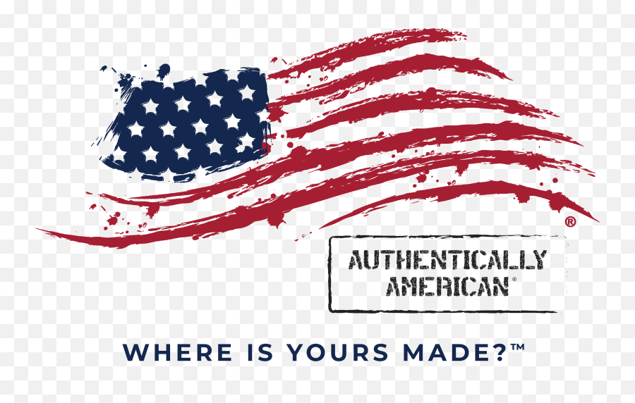 Made In The Usa Stamp Png - Authentically American Logo American Flag Business Logo,American Idol Logo