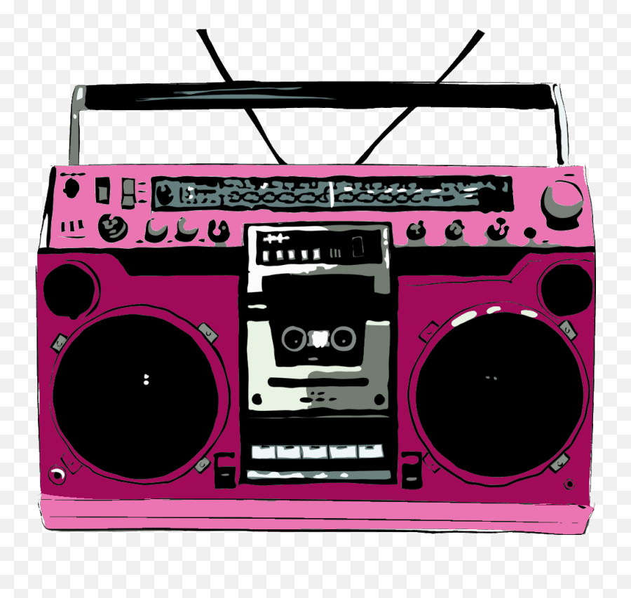 Gif Boombox Transparent Background Png - Boombox Clipart Transparent,Boombox Transparent